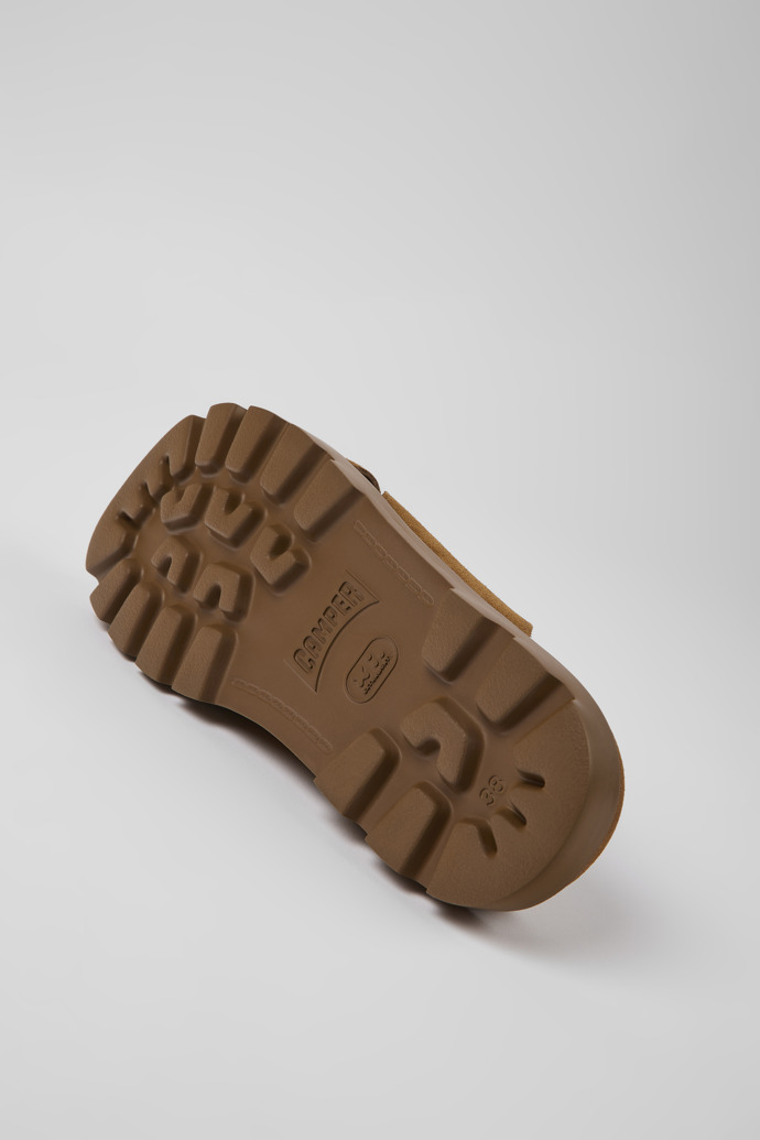 Neu Eingetroffen Camper Brutus Sandal - Damensandale aus Nubukleder in Braun