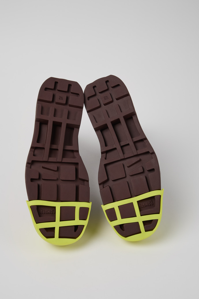 Neu Eingetroffen Camper Junction - Weinrote Lederstiefeletten für Herren