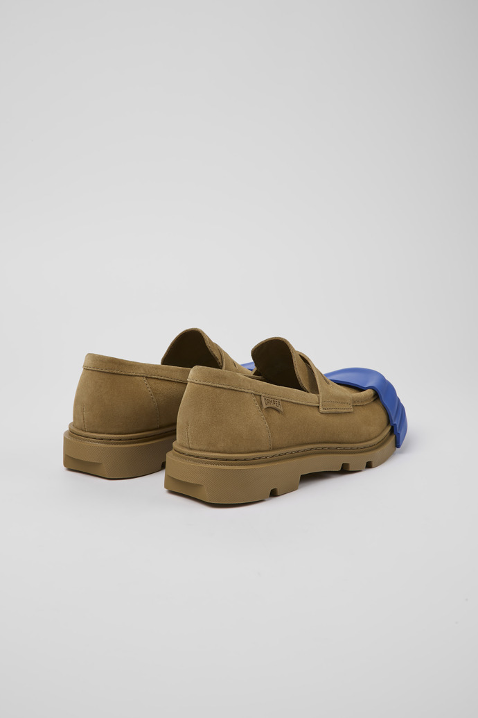 Neu Eingetroffen Camper Junction - Braune Damenloafer aus Nubukleder