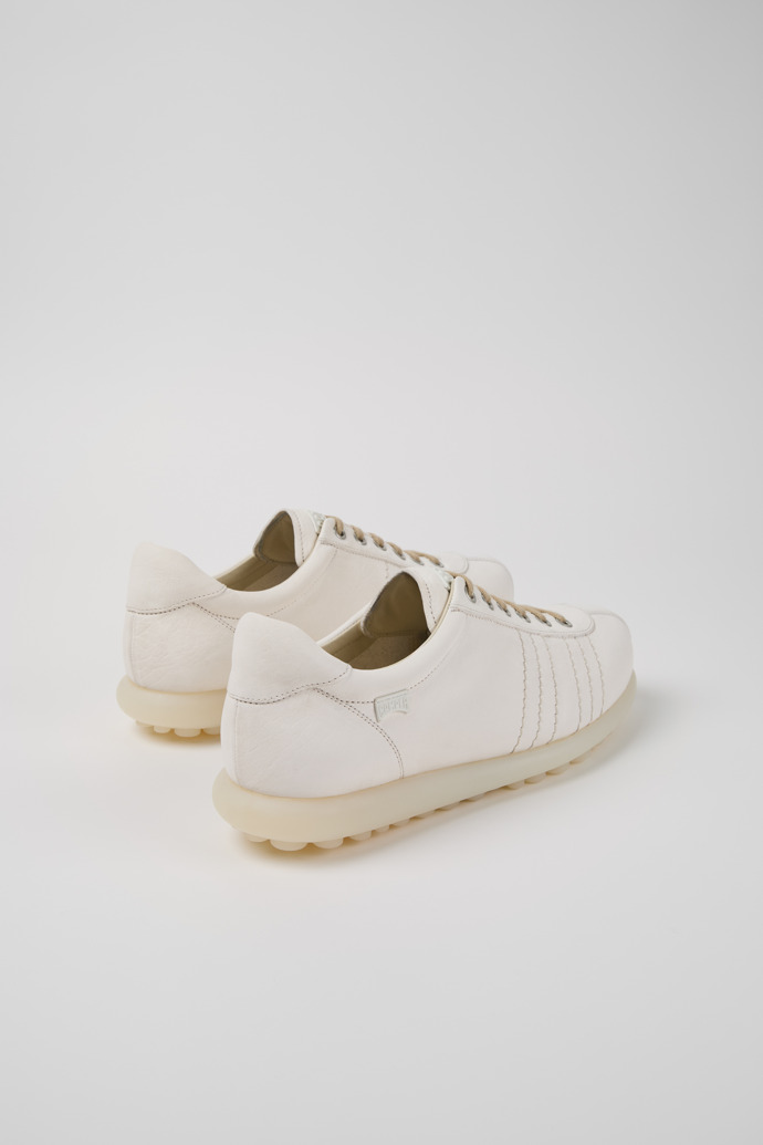 Neu Eingetroffen Camper Pelotas - Weißer Herrenschuh aus Leder.
