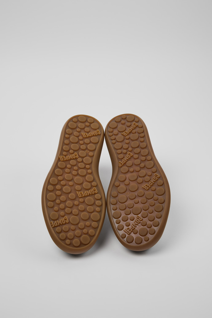 Neu Eingetroffen Camper Pelotas Soller - Silbergraue Ledersneaker und Nubukledersneaker für Herren.