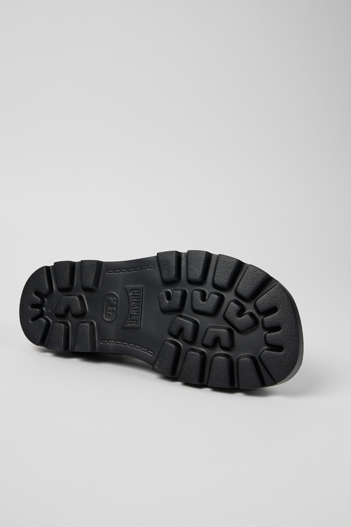 Neu Eingetroffen Camper Brutus Sandal - Schwarze Herrensandalen aus Leder