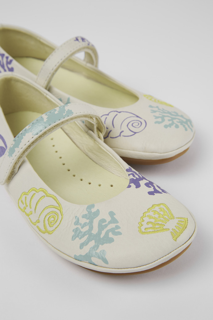 Neu Eingetroffen Camper Twins - Weißer Mary Jane-Schuh aus Leder