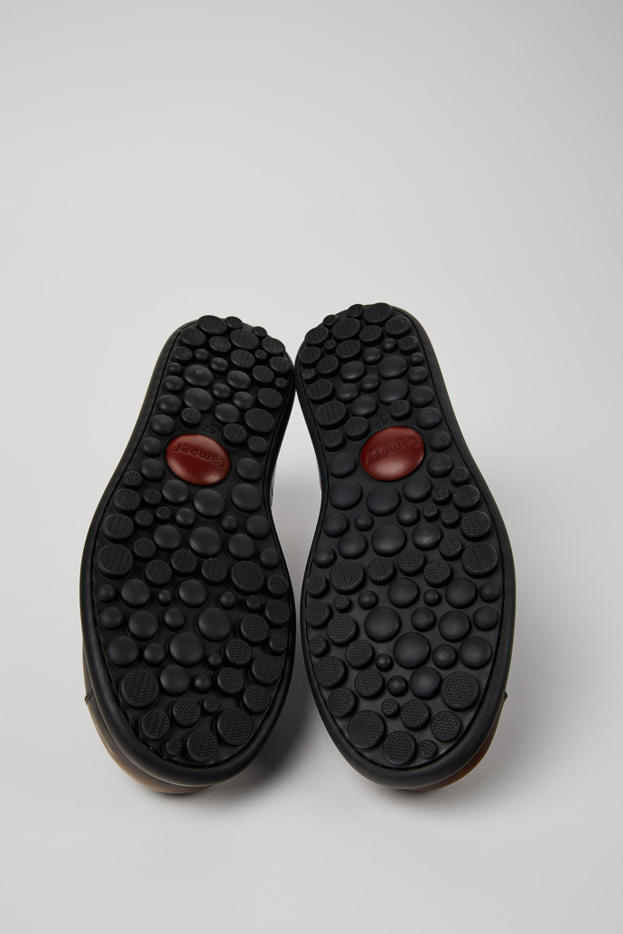 Neu Eingetroffen Camper Pelotas - Schwarz-braune Lederschuhe für Herren