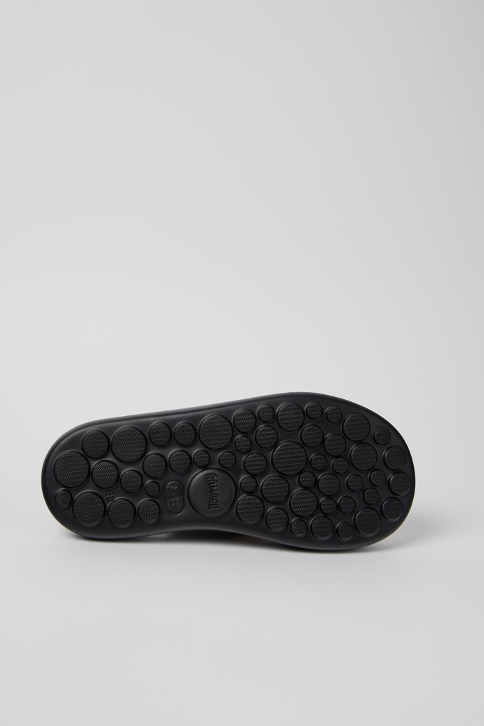 Neu Eingetroffen Camper Pelotas Flota - Schwarze Damensandalen aus Leder mit Kreuzriemen