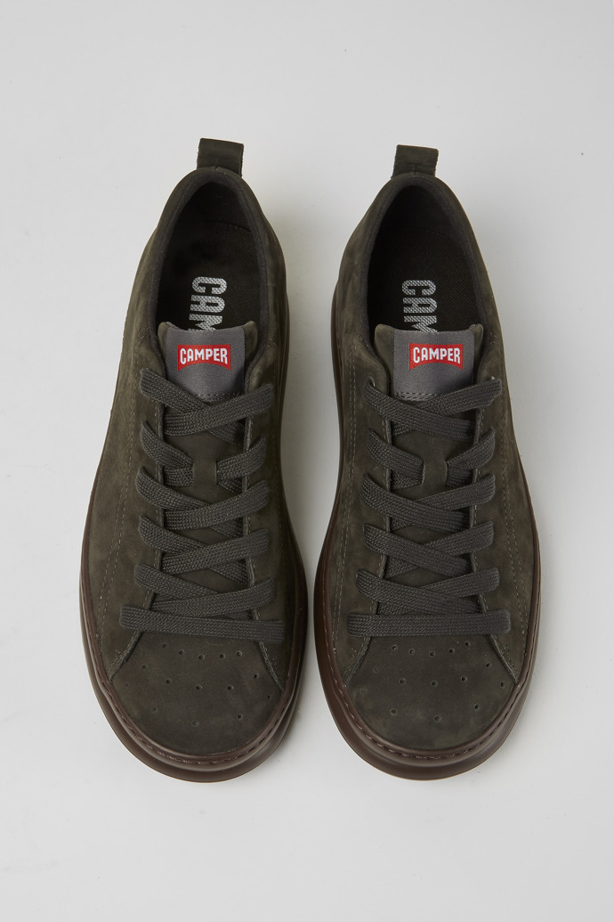 Neu Eingetroffen Camper Runner - Dunkelgrauer Sneaker aus Nubukleder