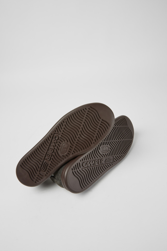 Neu Eingetroffen Camper Runner - Dunkelgrauer Sneaker aus Nubukleder