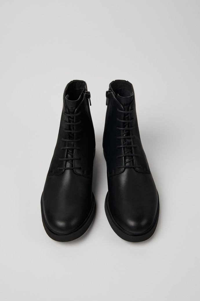 Neu Eingetroffen Camper Iman - Schwarzer Damenschnürstiefel aus Leder