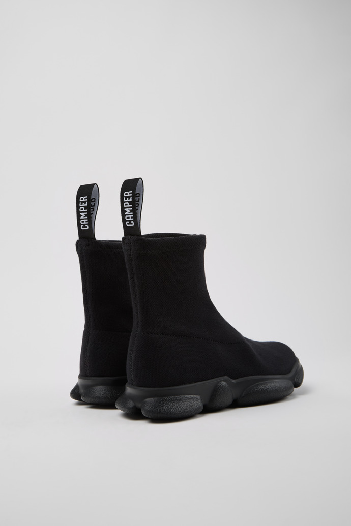 Neu Eingetroffen Camper Karst - Schwarze Midiboots aus TENCEL® Lyocell für Damen.