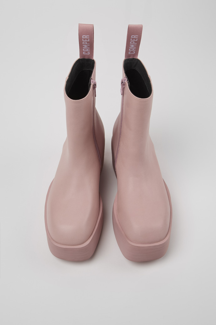 Neu Eingetroffen Camper Billie - Rosa Damenstiefel aus Leder