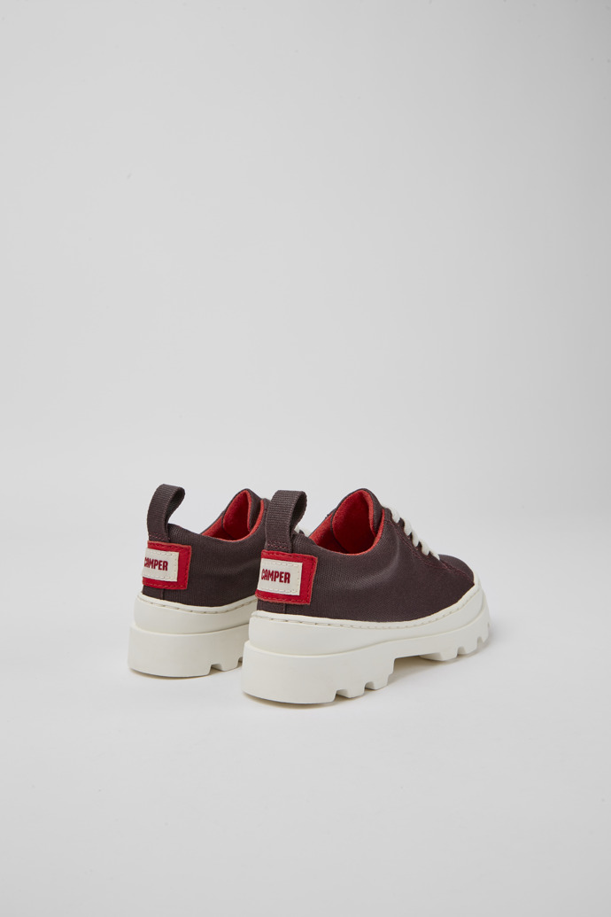 Neu Eingetroffen Camper Brutus - Weinroter Kinderschuh aus Biobaumwolle