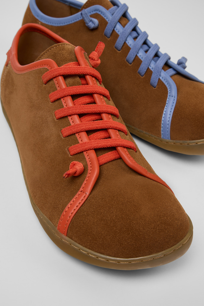 Neu Eingetroffen Camper Twins - Mehrfarbiger Herrenschuh aus Leder und Veloursleder.