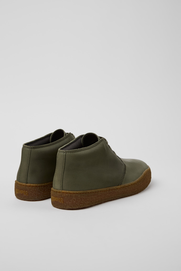 Neu Eingetroffen Camper Peu Terreno - Grüne Lederstiefeletten für Herren.