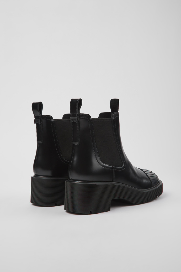 Neu Eingetroffen Camper Milah - Schwarzer Chelseastiefel für Damen aus Leder