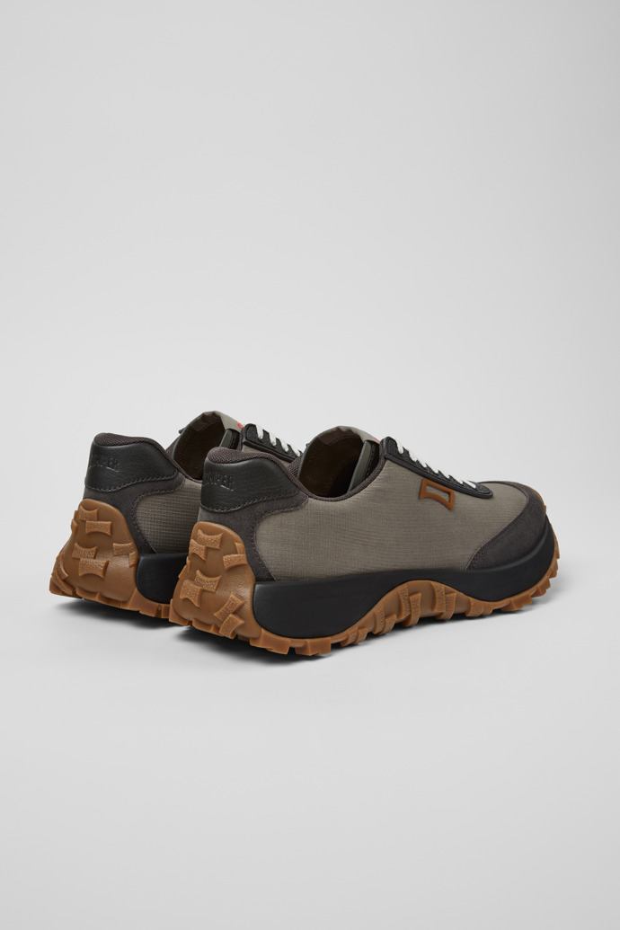 Neu Eingetroffen Camper Drift Trail - Grauer Herrenschuh aus Textil und Nubukleder.