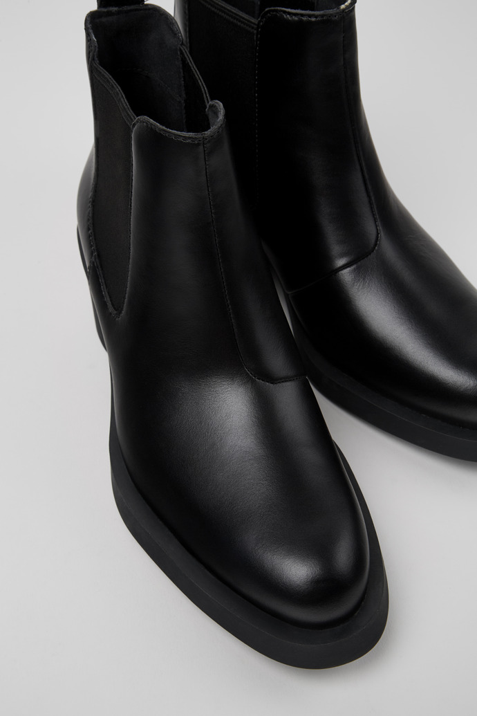 Neu Eingetroffen Camper Bonnie - Schwarze Damenstiefelette aus Leder