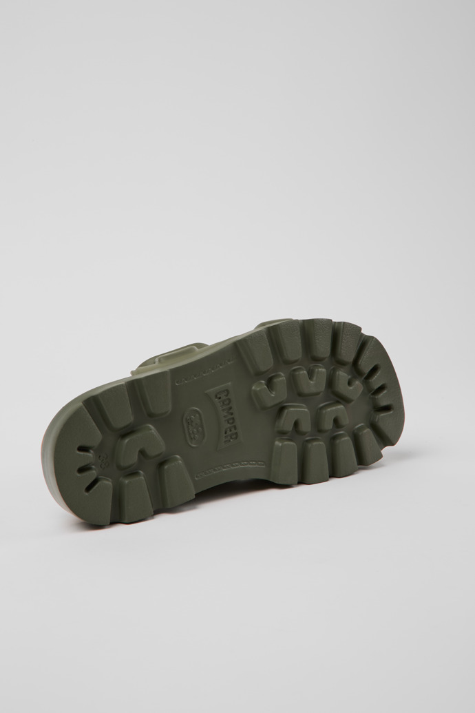 Neu Eingetroffen Camper Brutus Sandal - Grüne EVA-Sandalen für Damen.