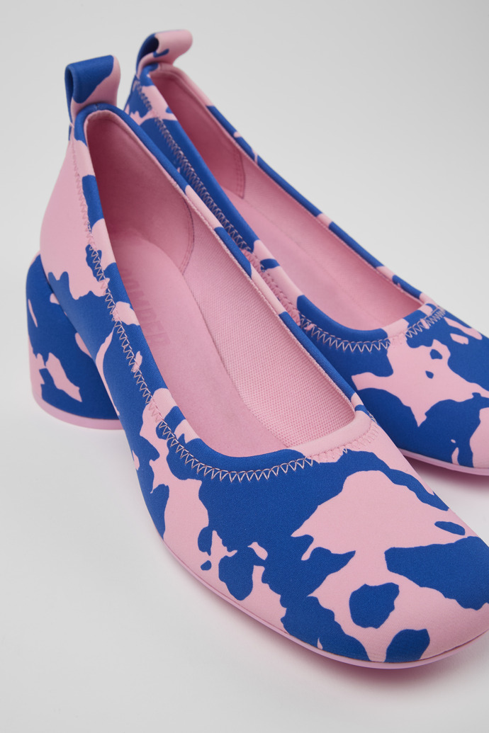 Neu Eingetroffen Camper Niki - Mehrfarbige Damenballerinas aus Textil