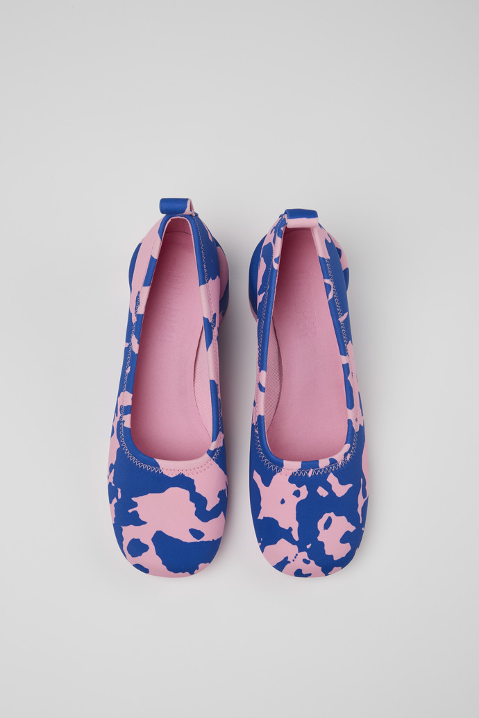 Neu Eingetroffen Camper Niki - Mehrfarbige Damenballerinas aus Textil