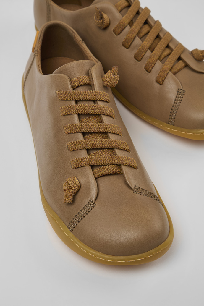 Neu Eingetroffen Camper Peu - Brauner Lederschuh für Damen