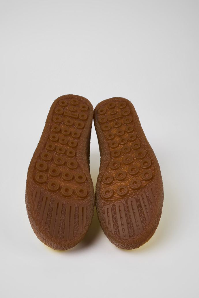Neu Eingetroffen Camper Peu Terreno - Gelbe Ledersneaker für Damen