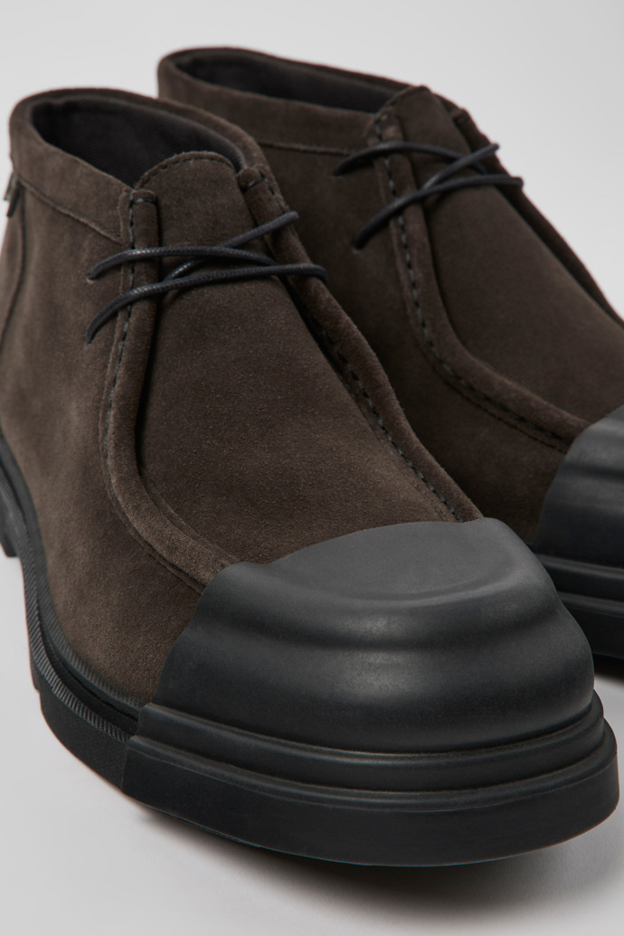 Neu Eingetroffen Camper Junction - Grauer Herrenschuh aus Nubukleder