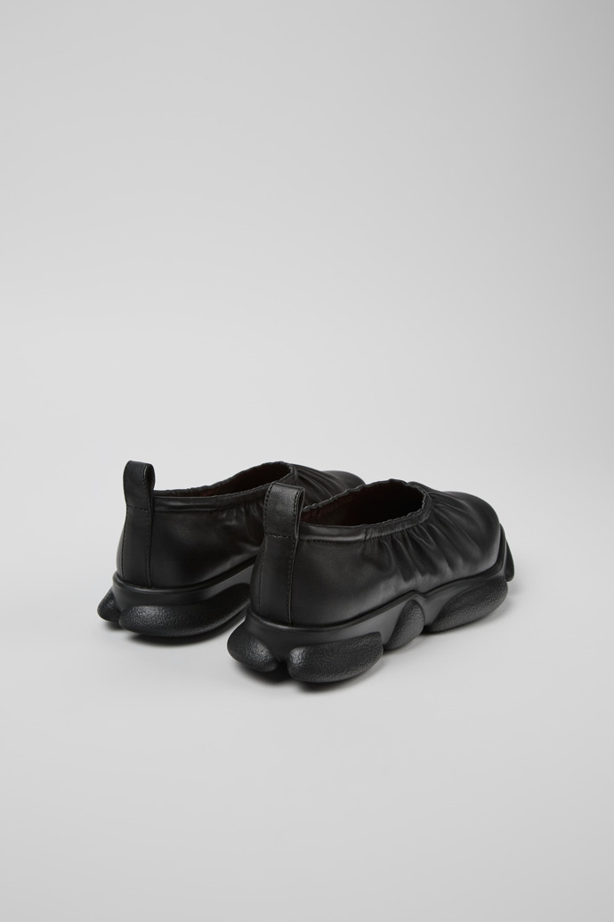 Neu Eingetroffen Camper Karst - Schwarzer Damenschuh aus Leder.