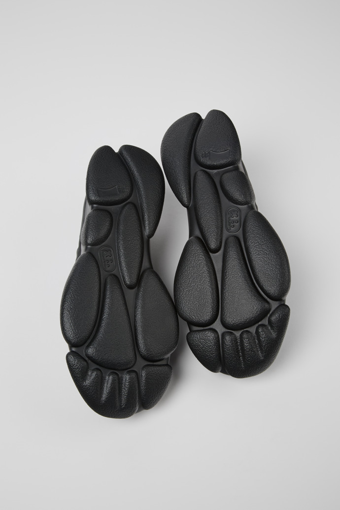 Neu Eingetroffen Camper Karst - Schwarzer Damenschuh aus Leder.