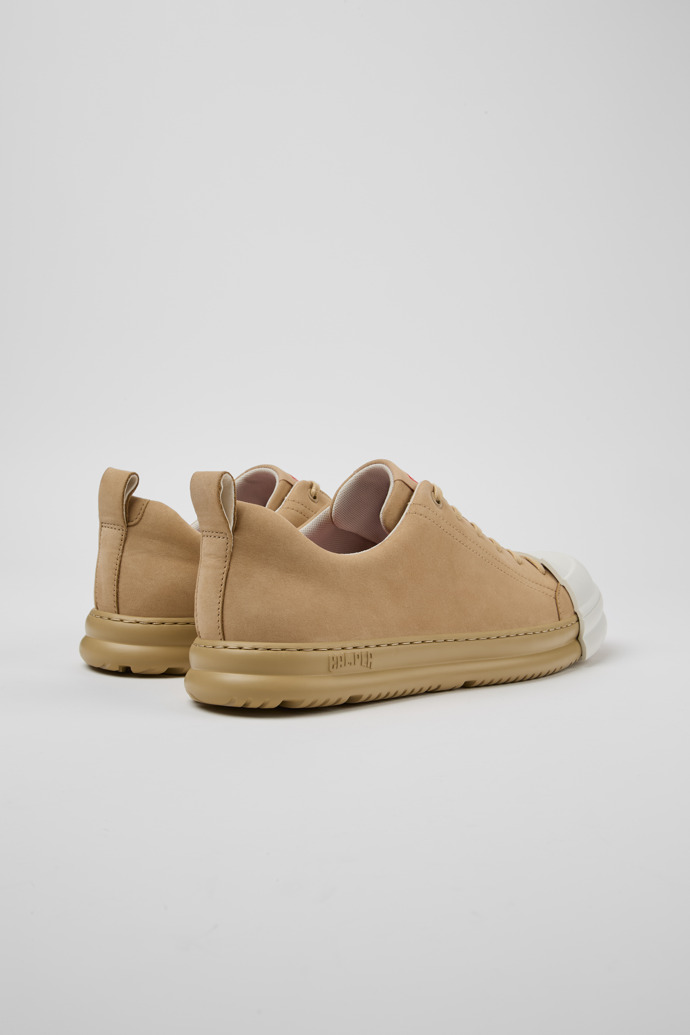 Neu Eingetroffen Camper Junction Runner - Beige Herrensneaker aus Nubukleder.