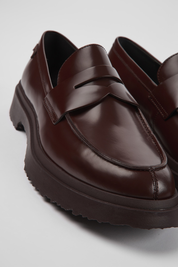Neu Eingetroffen Camper Walden - Weinroter Herrenloafer aus Leder