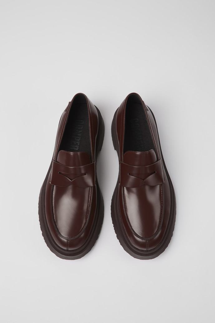 Neu Eingetroffen Camper Walden - Weinroter Herrenloafer aus Leder