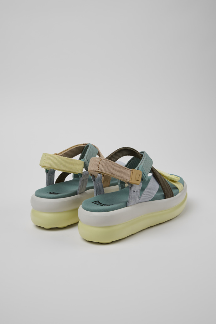 Neu Eingetroffen Camper Twins - Mehrfarbige Sandalen aus recyceltem PET für Damen.