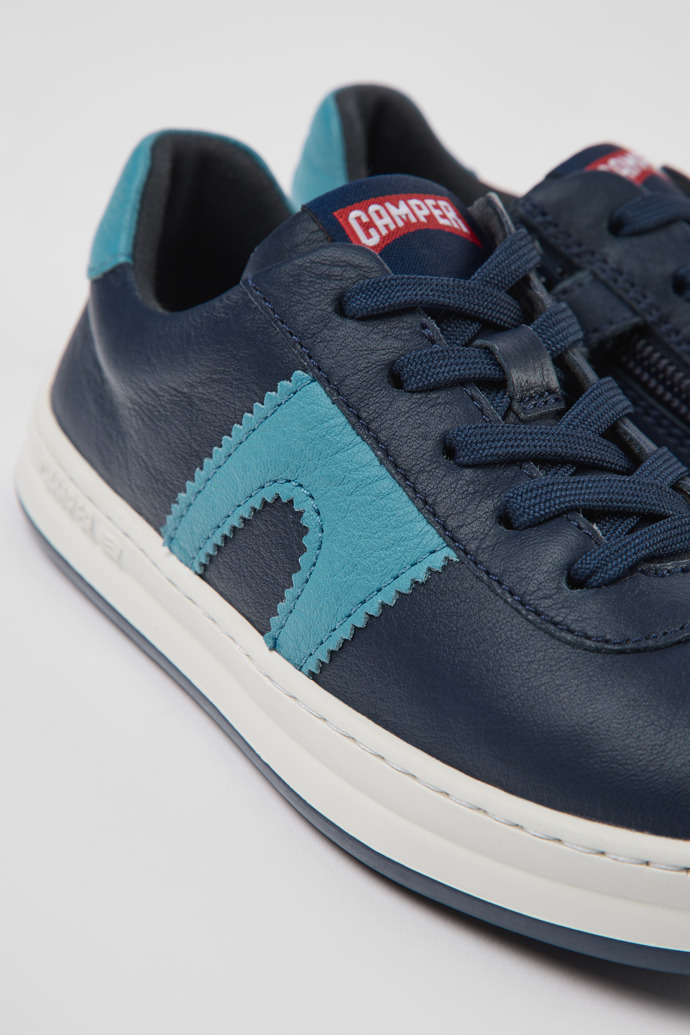 Neu Eingetroffen Camper Runner - Dunkelblauer Kindersneaker aus Leder
