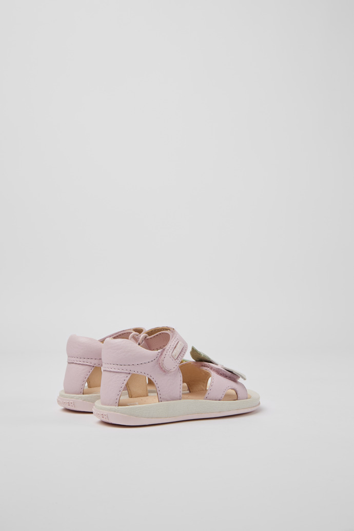 Neu Eingetroffen Camper Twins - Rosa Mädchensandale aus Leder