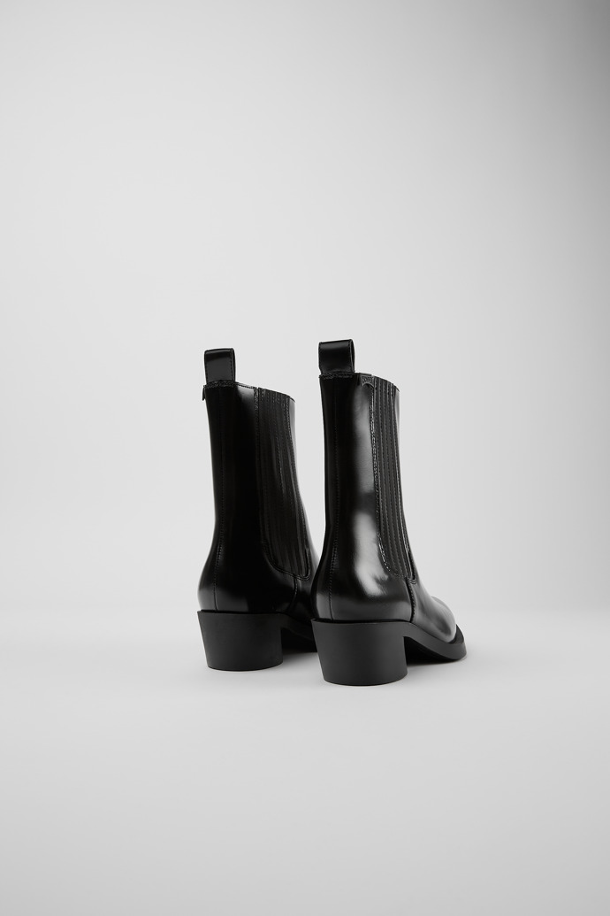 Neu Eingetroffen Camper Bonnie - Schwarzer Damenstiefel aus Leder