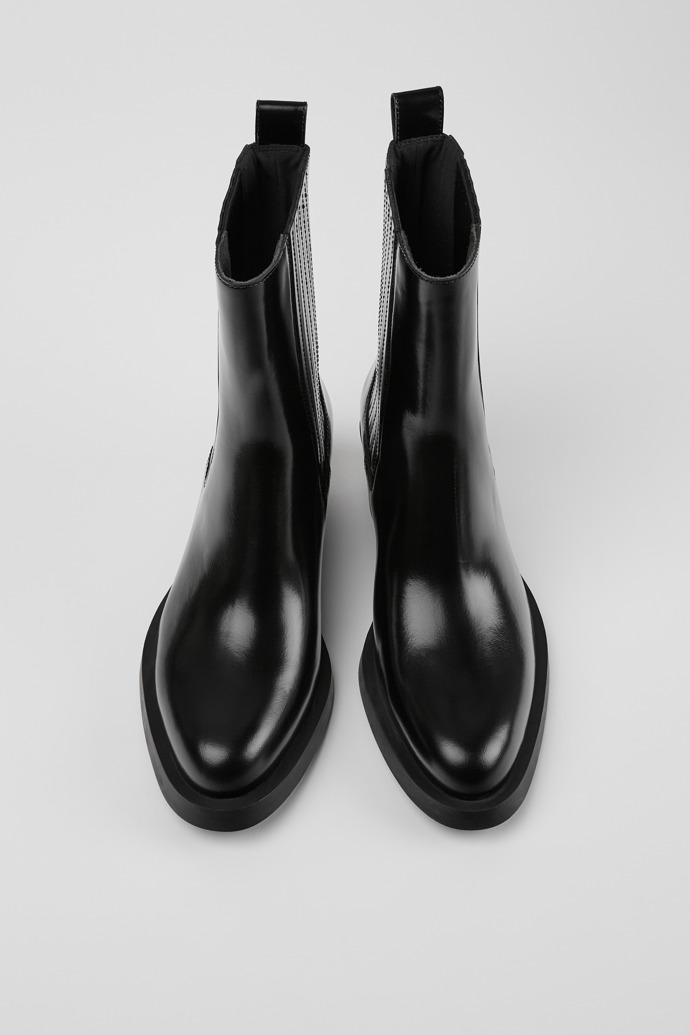 Neu Eingetroffen Camper Bonnie - Schwarzer Damenstiefel aus Leder