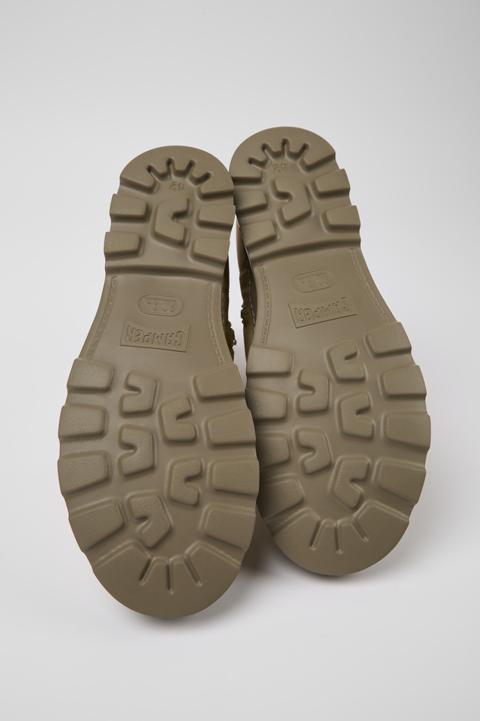 Neu Eingetroffen Camper Brutus - Beige Damenstiefelette aus Nubukleder und Textil