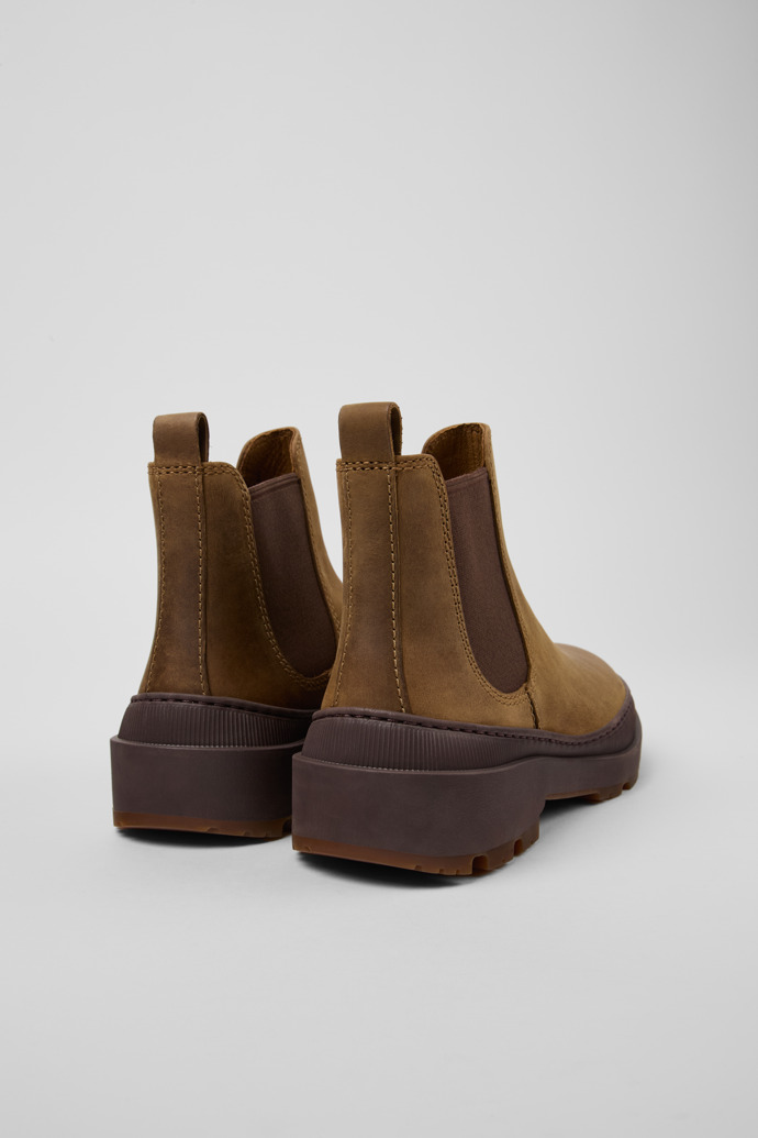 Neu Eingetroffen Camper Brutus Trek MICHELIN - Braune Damenstiefelette aus Nubukleder