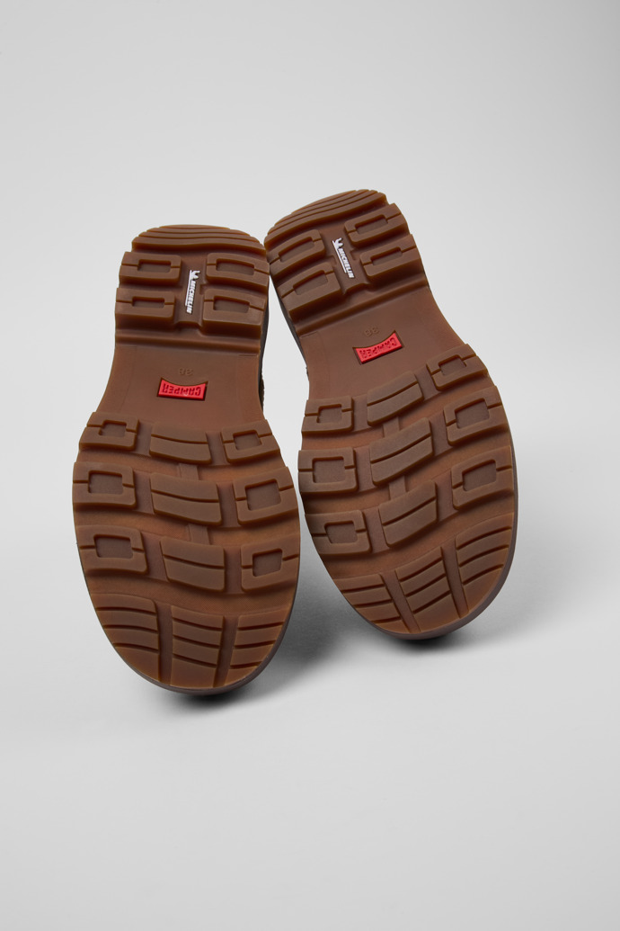 Neu Eingetroffen Camper Brutus Trek MICHELIN - Braune Damenstiefelette aus Nubukleder