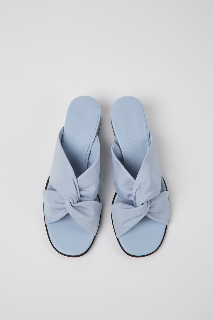 Neu Eingetroffen Camper Katie - Blaue Damensandale aus Textil