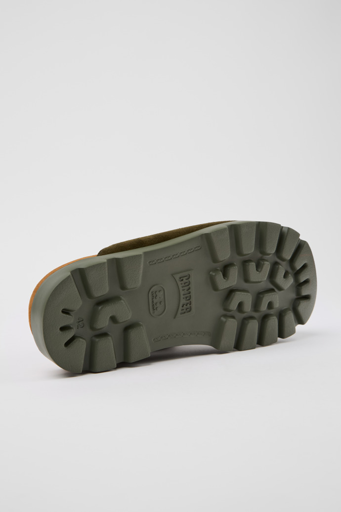 Neu Eingetroffen Camper Brutus Sandal - Grüne Nubukleder Sandalen für Herren.