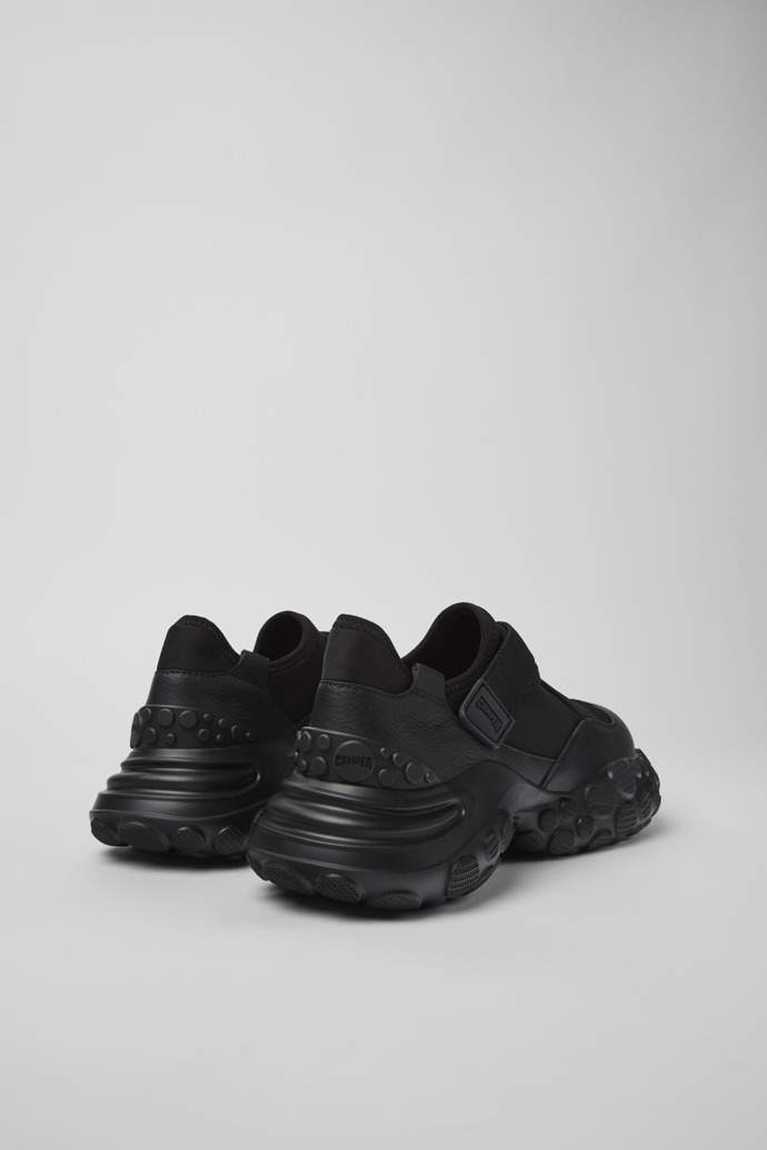 Neu Eingetroffen Camper Pelotas Mars - Schwarzer Herrensneaker aus Textil/Leder