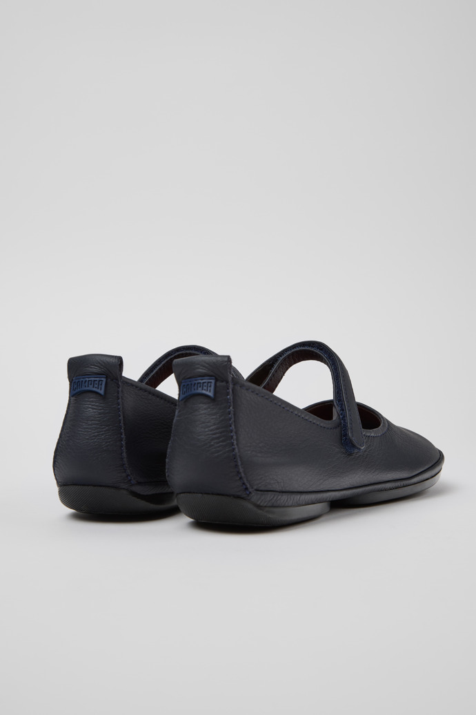 Neu Eingetroffen Camper Right - Blaue Leder-Damenschuhe.