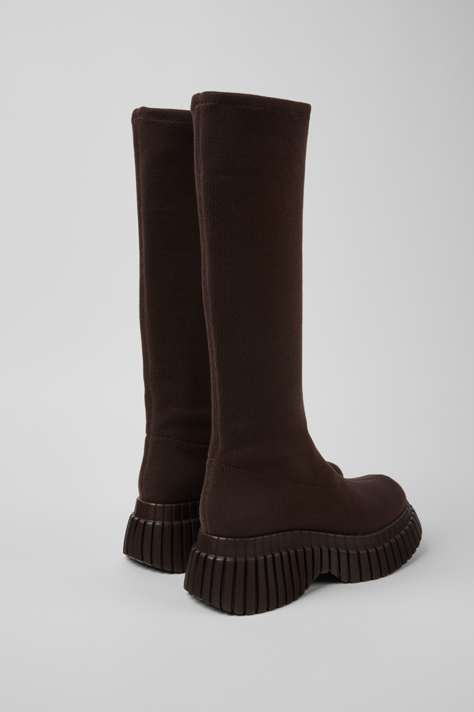 Neu Eingetroffen Camper BCN TENCEL® - Brauner Damenstiefel aus Textil