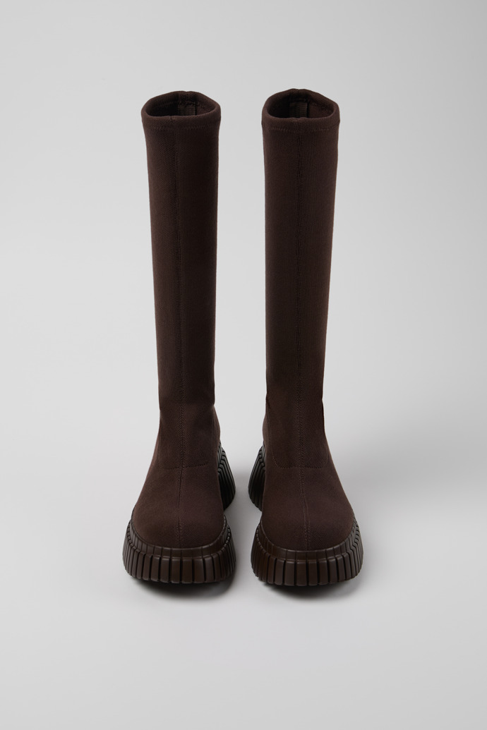 Neu Eingetroffen Camper BCN TENCEL® - Brauner Damenstiefel aus Textil