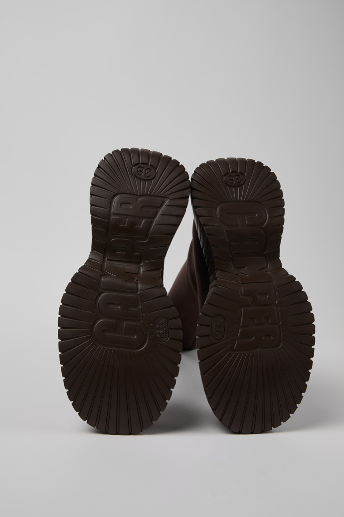 Neu Eingetroffen Camper BCN TENCEL® - Brauner Damenstiefel aus Textil