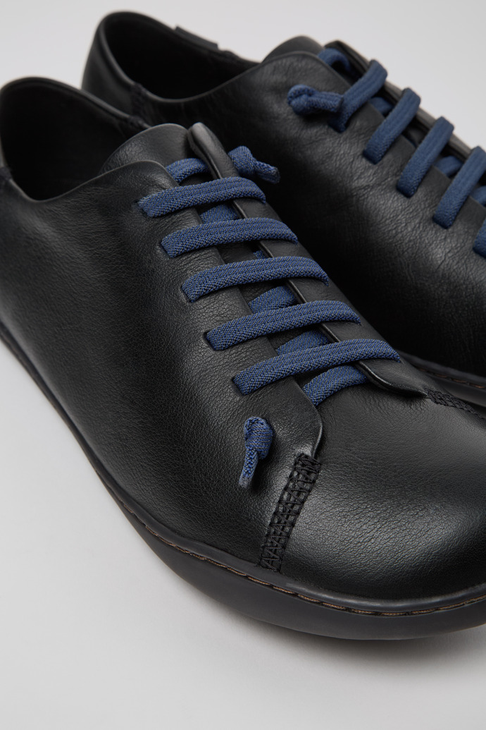 Neu Eingetroffen Camper Peu - Schwarzer Herrenschuh aus Leder.
