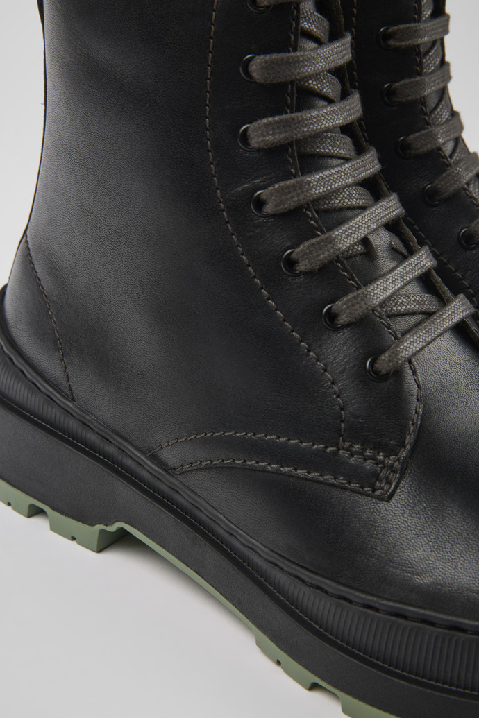 Neu Eingetroffen Camper Brutus Trek MICHELIN - Grauer Damenstiefel aus Leder