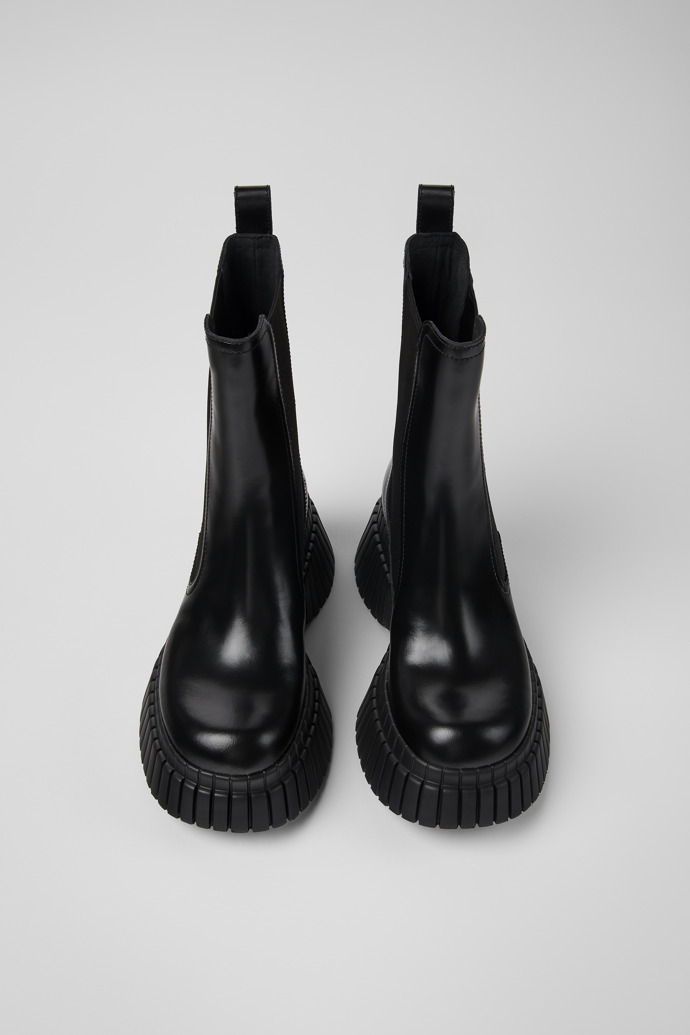 Neu Eingetroffen Camper BCN - Schwarzer Chelseastiefel für Damen aus Leder