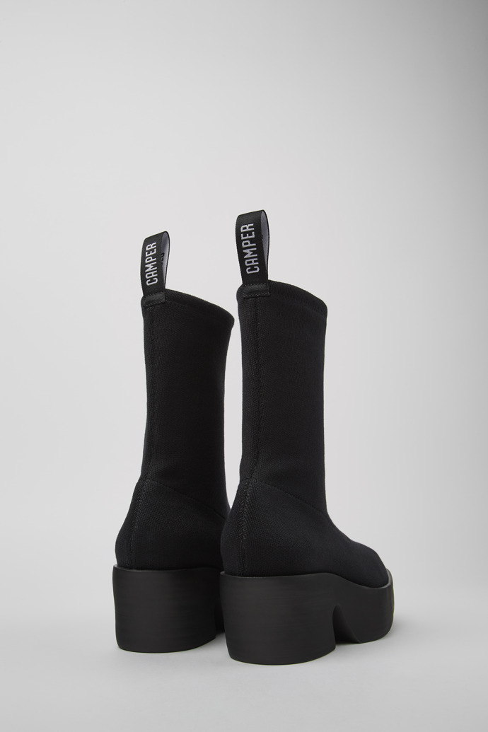 Neu Eingetroffen Camper Billie TENCEL® - Schwarzer Damenstiefel aus Textil